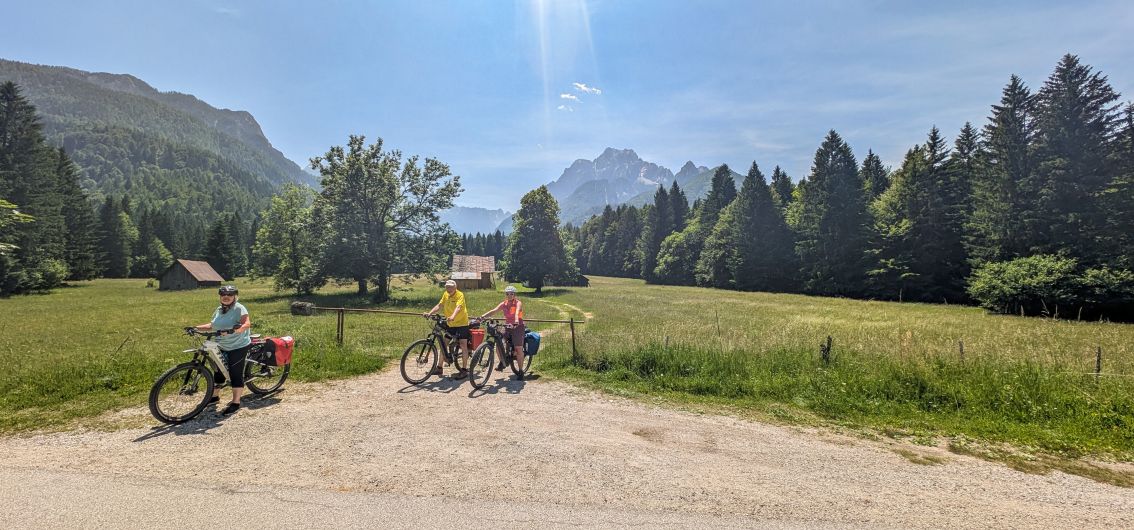 Per E-Bike über die Alpen