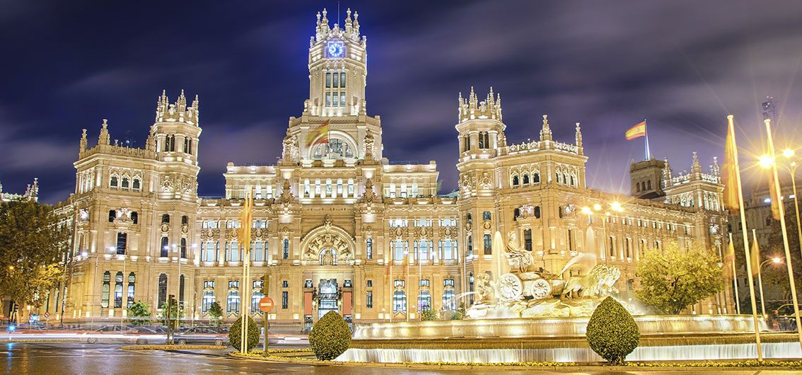 Plaza de Cibeles in Madrid