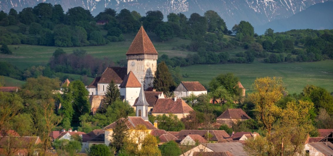 Rumänien per E-Bike entdecken - Kirchenburg in Hosman Rumänien per E-Bike entdecken - Kirchenburg in Hosman