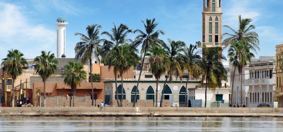 Saint-Louis am Senegal