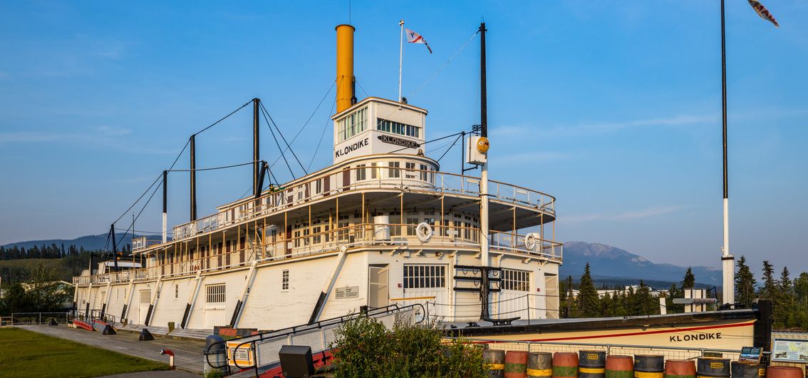 Schaufelraddampfer S.S. Klondike in Whitehorse