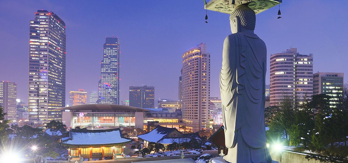 Seoul bei Nacht