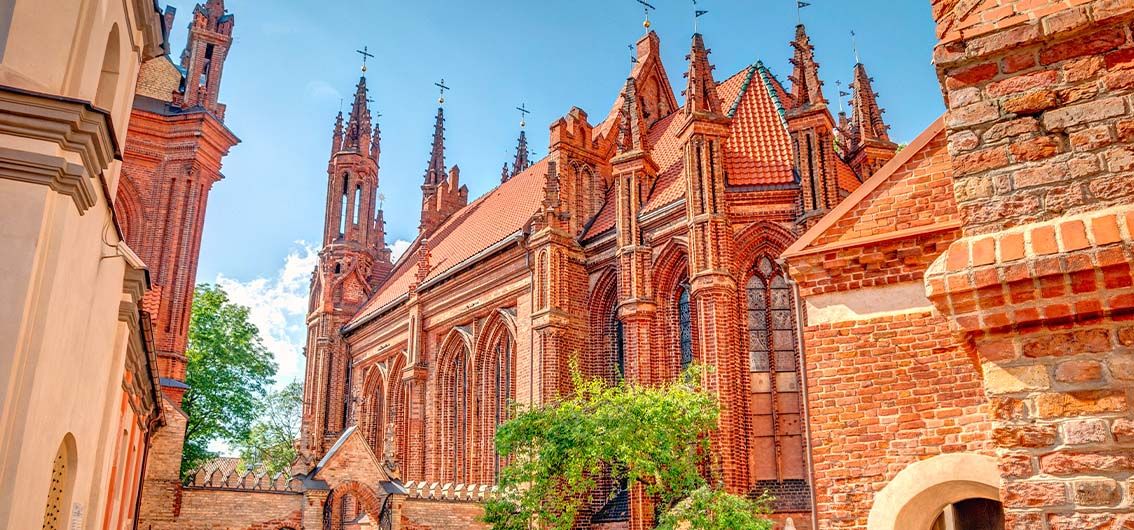 St. Anna-Kirche in Vilnius, Litauen