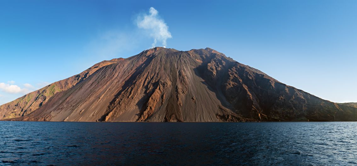 Stromboli-Vulkan (Liparische Inseln)