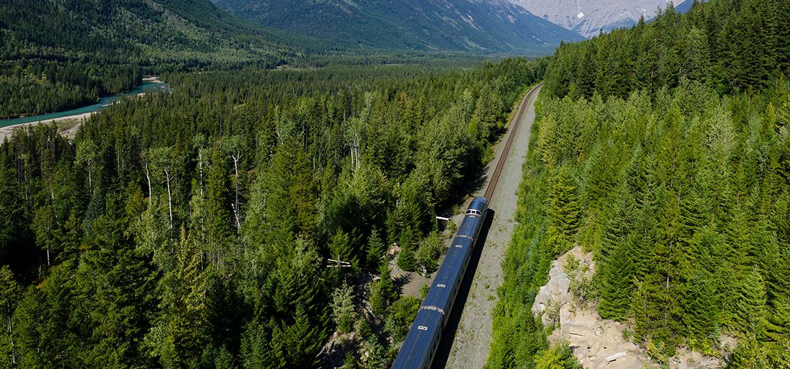 The Skeena unterwegs in West-Kanada