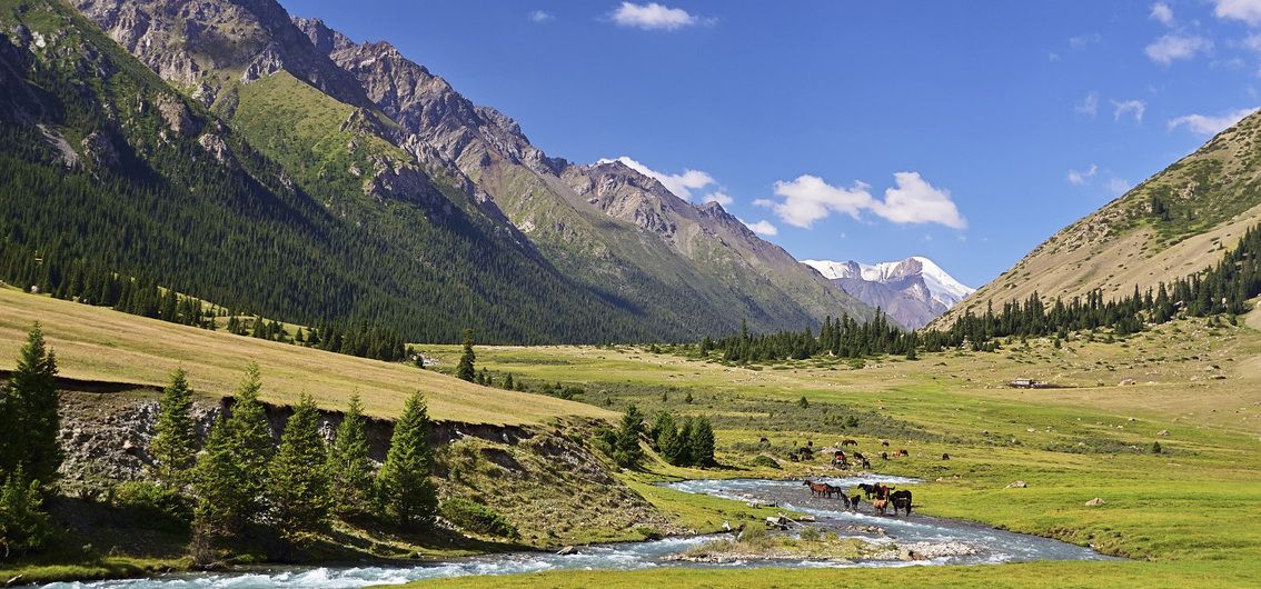 UNESCO-Weltnaturerbe Tien-Shan-Gebirge (Himmelsgebirge)