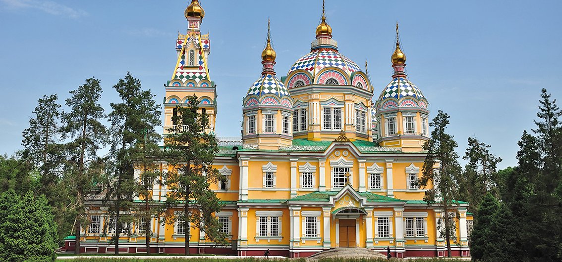 Zenkov-Kathedrale in Almaty - Kasachstan
