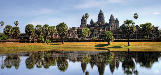 Die Tempelanlagen von Angkor Wat, Kambodscha.