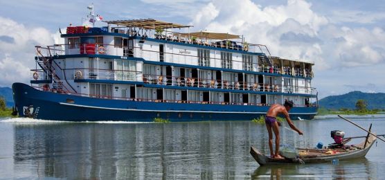 Mekong-Flusskreuzfahrt Lotosblüte