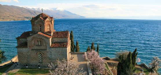 Am Ohrid-See