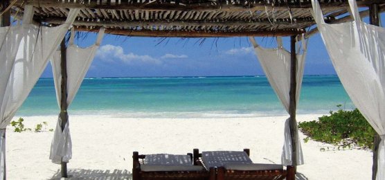 Blick von Ihrem Strand-Resort auf den Indischen Ozean