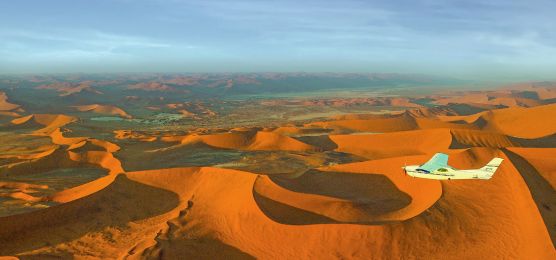 Flug-Safari in Namibia