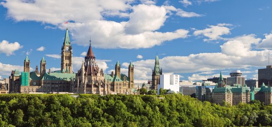Parliament Hill in Ottawa, Kanada
