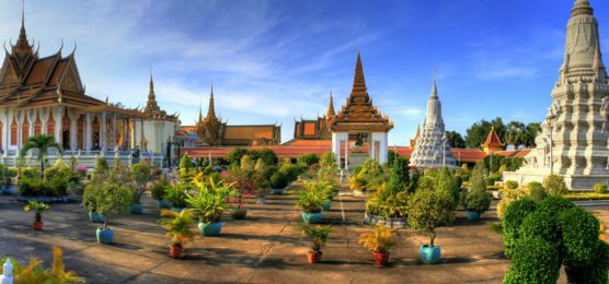 Mekong-Flusskreuzfahrt Lotosblüte