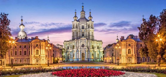 Smolny-Kathedrale in St. Petersburg