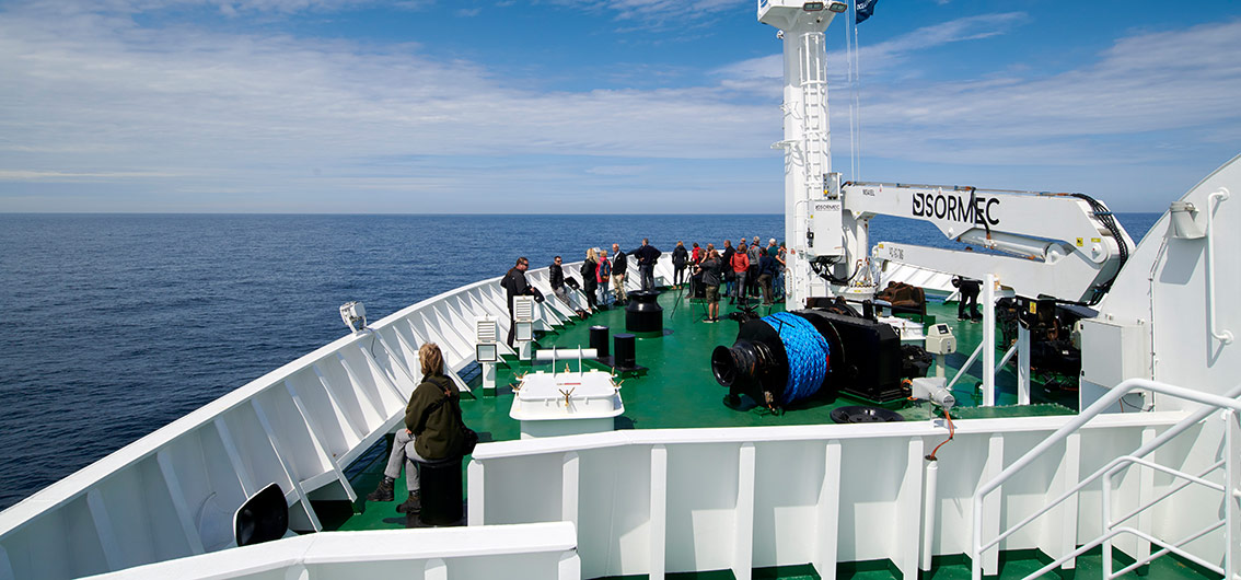 MS-Hondius - An Deck