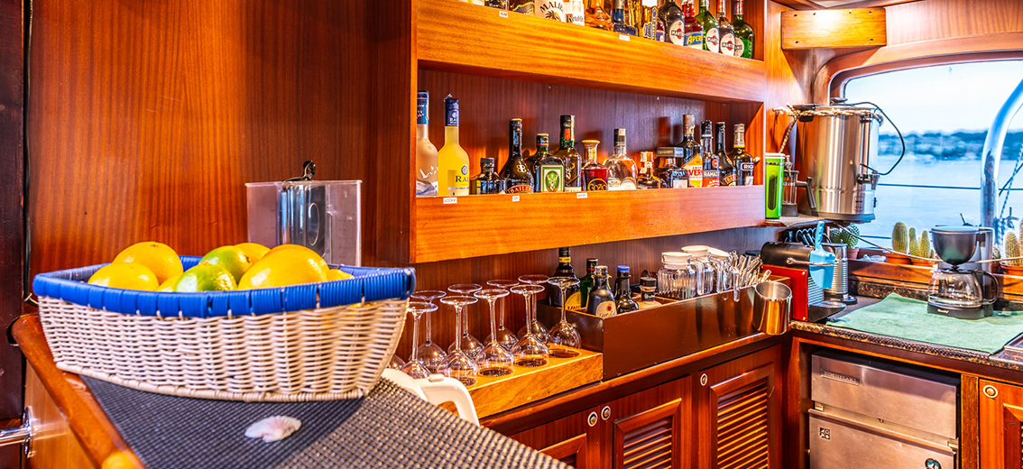 Bar der SY Chronos Bar der SY Chronos