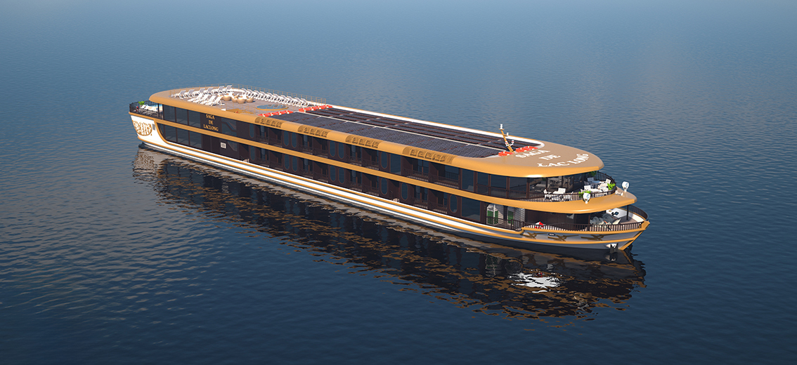 Das Boutique Schiff, die Saga de Lac Long