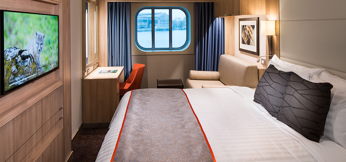 MS Koningsdam Außenkabine